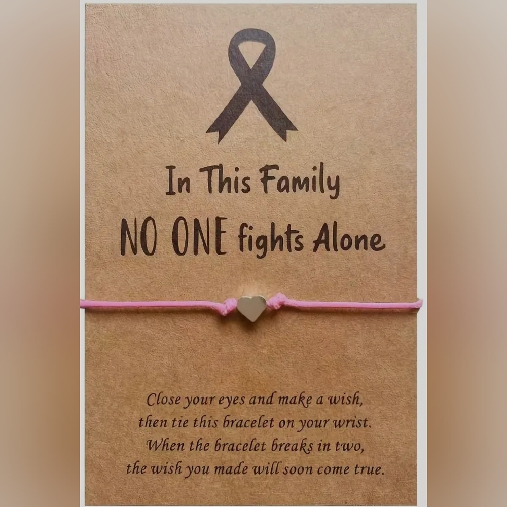NWT Beast Cancer Awareness Bracelet